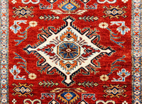 Kazak Super, 169x124 cm, Wolle, Afghanistan - Orientteppiche Zarif
