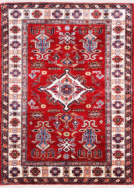 Kazak Super, 169x124 cm, Wolle, Afghanistan - Orientteppiche Zarif