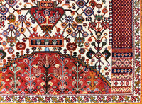 Kashkuli Fine, 144x102 cm, Wolle, Iran - Orientteppiche Zarif