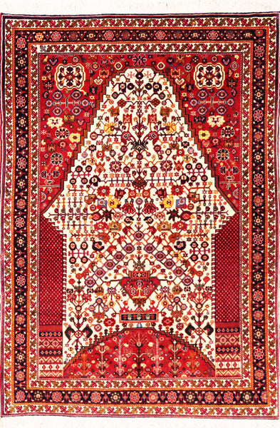 Kashkuli Fine, 144x102 cm, Wolle, Iran - Orientteppiche Zarif