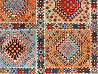 Yalameh, 136x99 cm, Wolle, Iran - Orientteppiche Zarif