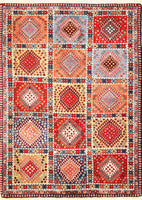 Yalameh, 136x99 cm, Wolle, Iran - Orientteppiche Zarif