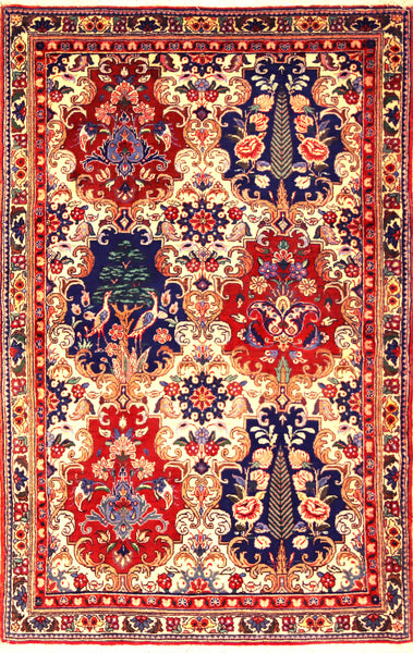 Bakhtiar, 162x108 cm, Wolle, Iran - Orientteppiche Zarif