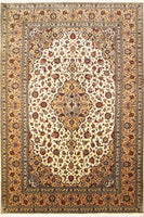 Kashan Fine, 298x199 cm, Wolle, Iran - Orientteppiche Zarif