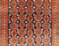 Baluch Fine, 198x103 cm, Wolle, Afghanistan - Orientteppiche Zarif