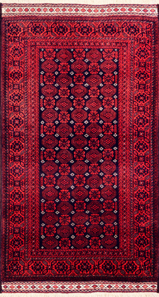 Baluch Fine, 198x103 cm, Wolle, Afghanistan - Orientteppiche Zarif