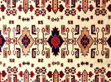 Turkmen, 150x118 cm, Wolle und seide, Afghanistan - Orientteppiche Zarif