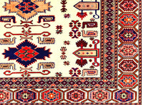 Turkmen, 150x118 cm, Wolle und seide, Afghanistan - Orientteppiche Zarif