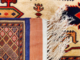 Turkmen, 150x118 cm, Wolle und seide, Afghanistan - Orientteppiche Zarif