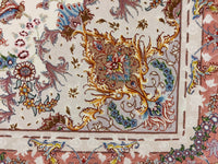 Tabriz 70 Raj, 304x202 cm, Wolle und seide, Iran - Orientteppiche Zarif