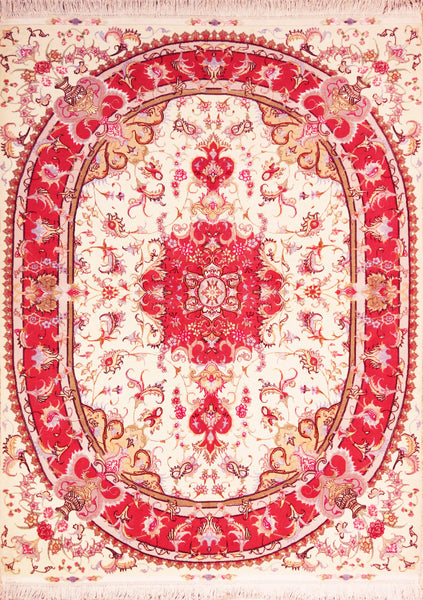 Tabriz, 205x155 cm, Wolle und seide, Iran - Orientteppiche Zarif