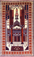 Baluch, 146x90 cm, Wolle, Afghanistan - Orientteppiche Zarif