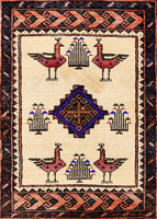 Baluch, 149x76 cm, Wolle, Iran - Orientteppiche Zarif