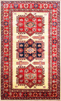 Kazak Royal, 199x120 cm, Wolle, Afghanistan - Orientteppiche Zarif