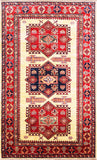 Kazak Royal, 199x120 cm, Wolle, Afghanistan - Orientteppiche Zarif