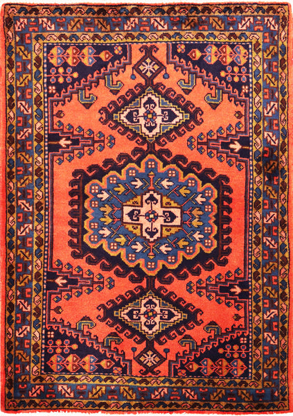 Wiss, 147x105 cm, Wolle, Iran - Orientteppiche Zarif