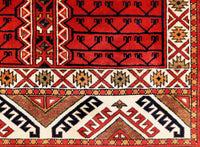Kargai, 181x125 cm, Wolle, Afghanistan - Orientteppiche Zarif