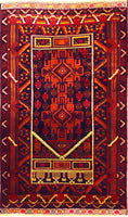 Baluch, 130x86 cm, Wolle, Afghanistan - Orientteppiche Zarif