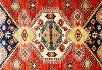 Kazak Royal, 296x209 cm, Wolle, Afghanistan - Orientteppiche Zarif