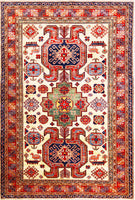 Kazak Royal, 224x152 cm, Wolle, Afghanistan - Orientteppiche Zarif