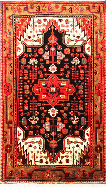 Nahawand, 195x111 cm, Wolle, Iran - Orientteppiche Zarif