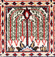Moud Royal, 289x194 cm, Wolle und seide, Iran - Orientteppiche Zarif