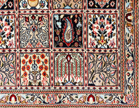 Moud Royal, 289x194 cm, Wolle und seide, Iran - Orientteppiche Zarif