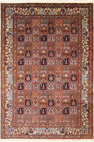 Moud Royal, 289x194 cm, Wolle und seide, Iran - Orientteppiche Zarif