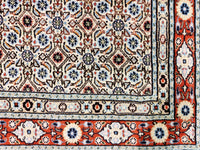 Moud Royal, 151x99 cm, Wolle und seide, Iran - Orientteppiche Zarif