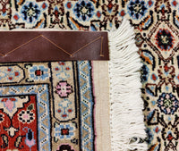 Moud Royal, 151x99 cm, Wolle und seide, Iran - Orientteppiche Zarif