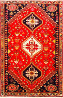 Qashqai, 168x108 cm, Wolle, Iran - Orientteppiche Zarif