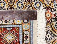 Moud Royal, 154x100 cm, Wolle und seide, Iran - Orientteppiche Zarif