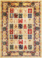 Zigler Royal, 238x173 cm, Wolle, Afghanistan - Orientteppiche Zarif