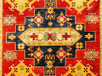 Kazak Royal, 260x187 cm, Wolle, Afghanistan - Orientteppiche Zarif