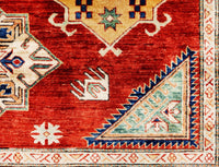 Kazak Royal, 260x187 cm, Wolle, Afghanistan - Orientteppiche Zarif