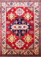 Kazak Royal, 260x187 cm, Wolle, Afghanistan - Orientteppiche Zarif