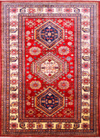Kazak Royal, 269x197 cm, Wolle, Afghanistan - Orientteppiche Zarif
