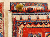 Nimbaft Qashqai, 164x112 cm, Wolle, Iran - Orientteppiche Zarif