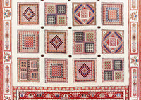 Nimbaft Qashqai, 197x152 cm, Wolle, Iran - Orientteppiche Zarif