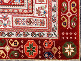 Nimbaft Qashqai, 197x152 cm, Wolle, Iran - Orientteppiche Zarif