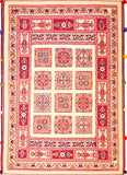 Nimbaft Qashqai, 152x108 cm, Wolle, Iran - Orientteppiche Zarif