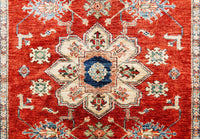 Kazak Super, 203x146 cm, Wolle, Afghanistan - Orientteppiche Zarif