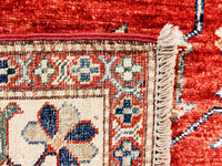 Kazak Super, 203x146 cm, Wolle, Afghanistan - Orientteppiche Zarif