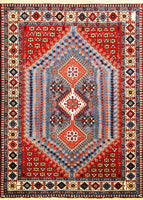 Yalameh, 134x98 cm, Wolle, Iran - Orientteppiche Zarif