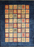 Kazak Super, 251x185 cm, Wolle, Afghanistan - Orientteppiche Zarif