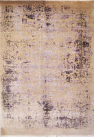FloorArt Purple Rain, 261x182 cm, Wolle  a Seide, Indien