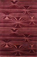 Modern Wool, 246x159 cm, Wolle, Indien