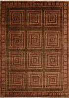 Modern Wool, 281x194 cm, Wolle und seide, Indien