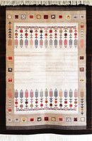 Machine Gabbeh, 225x150 cm, Acryl, Iran