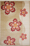 Fantasia, 200x300 cm, Jute und polyester, Iran